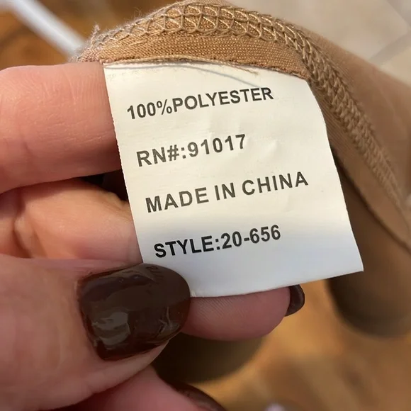 Solitaire Floral Blazer in Brown and Cream - Picture 7 of 7